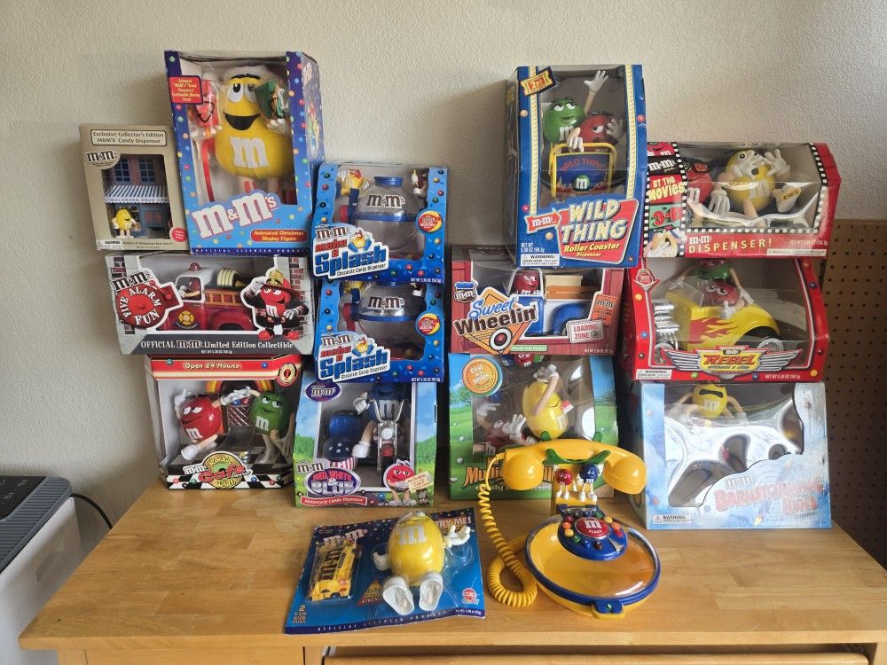 M&M's Candy Dispensers Collectibles