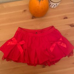 Underskirt Mini Skirt Red Tutu Petticoat Small Sexy Custom 