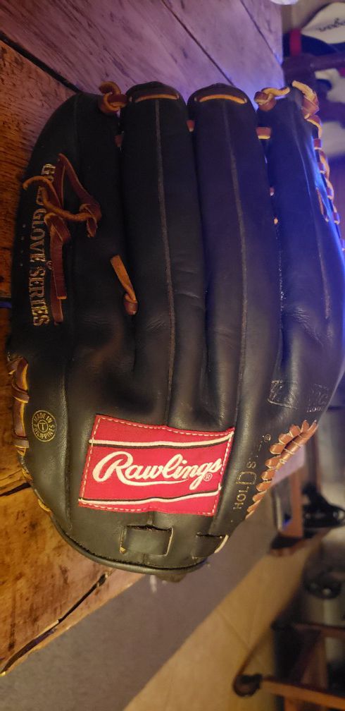 Rawlings Pro Black Baseball Glove 
