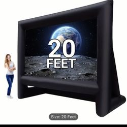 Blow Up Screen 20 Ft