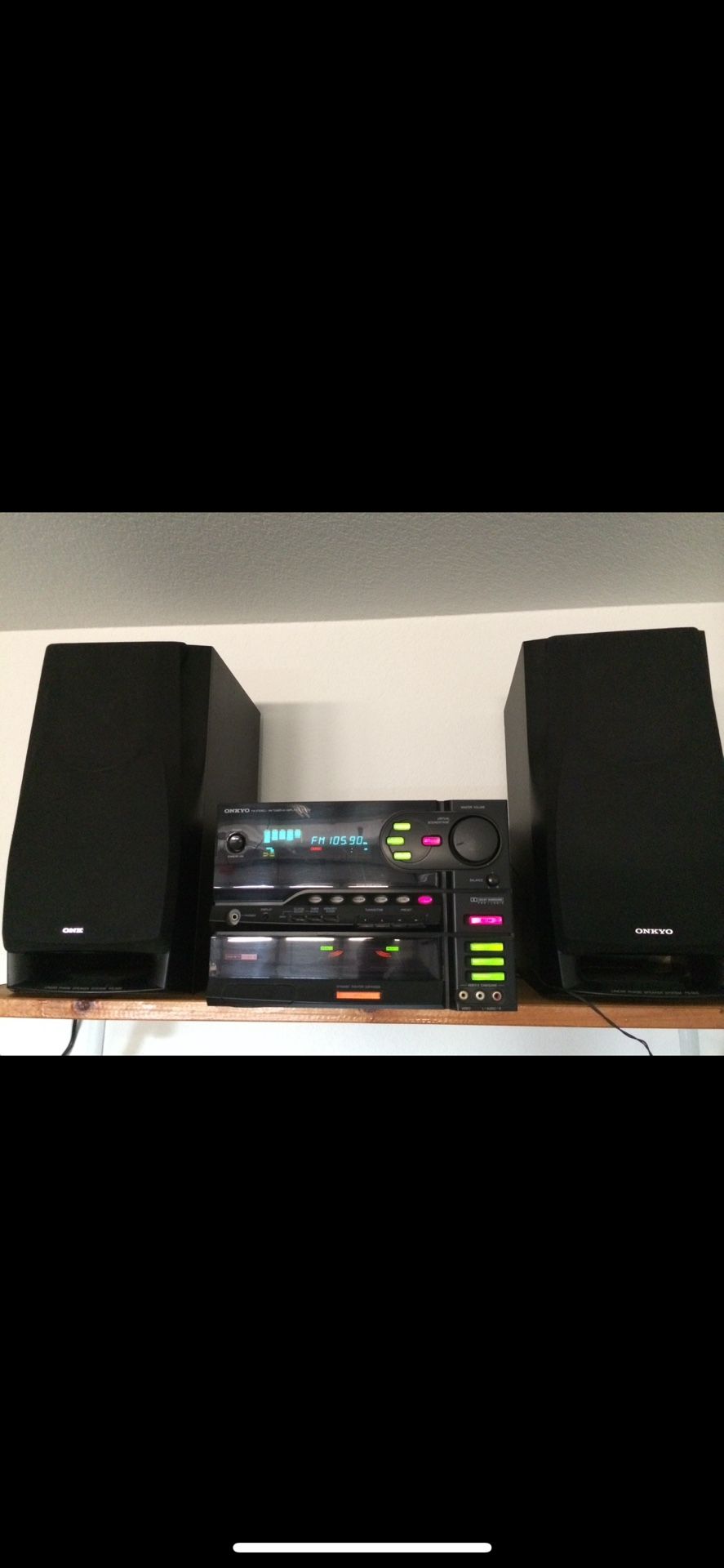 Onkyo System W/ Speakers