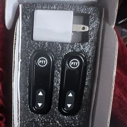 BRAND NEW IN BOX 2 Pack Mini Walkie Talkies Handsfree 2 Way Radio Small Portable FM Transceiver for Restaurants,Out Door Sport Supermarket Hospital To