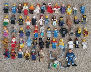 Lego Mini Figures 57 Assortment Collectibles Bulk Lot