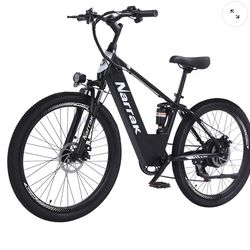 Electric   Mountain   Bicycle with   Peak   1100W   Motor 48V   13AH   624WH   Bulit-in Battery   Step   Over   /   Thru E-Bike