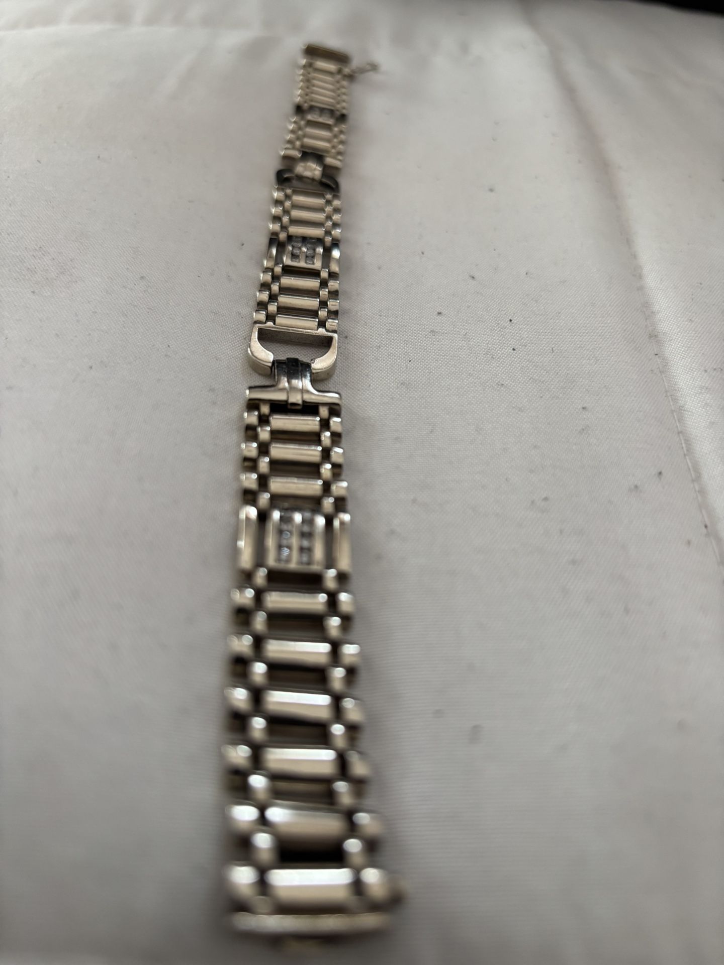 White Gold And Diamond Bracelet