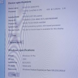 Thinkcentre Desktop Computer 