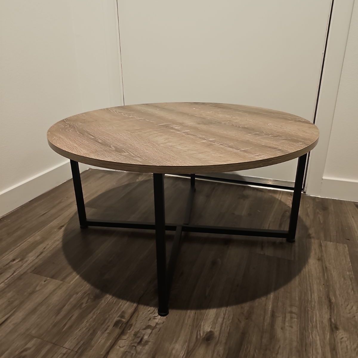 Wooden Circular Coffee Table