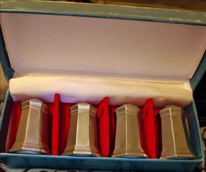 Vintage Gorham Miniature Pewter Shakers