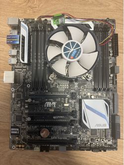 ASUS X99-A Motherboard + Intel Core i7-5820K CPU Combo