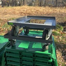 Heavy-Duty All-Metal Platform Dolly – Durable & Long-Lasting