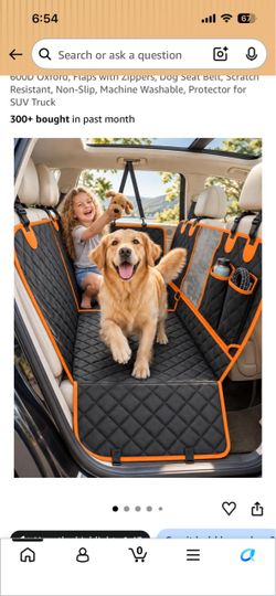 Doggie seat cover