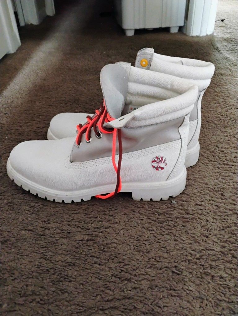 Leather Authentic Timberland Boots