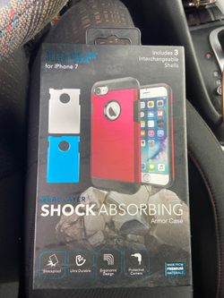 iPhone cases- 3 shock absorbing armor cases for iPhone 7