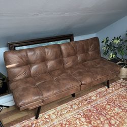 Stylish Brown Futon / Couch