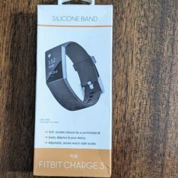 FITBIT CHARGE 3 NEW BLACK WATCH BAND
