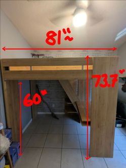 Sturdy SOLID WOOD Loft bed
