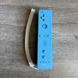 Blue Nintendo Wii Motion Plus Controller