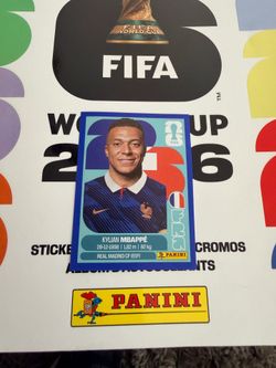 World Cup sticker: , Ronaldo , And MBAPPE