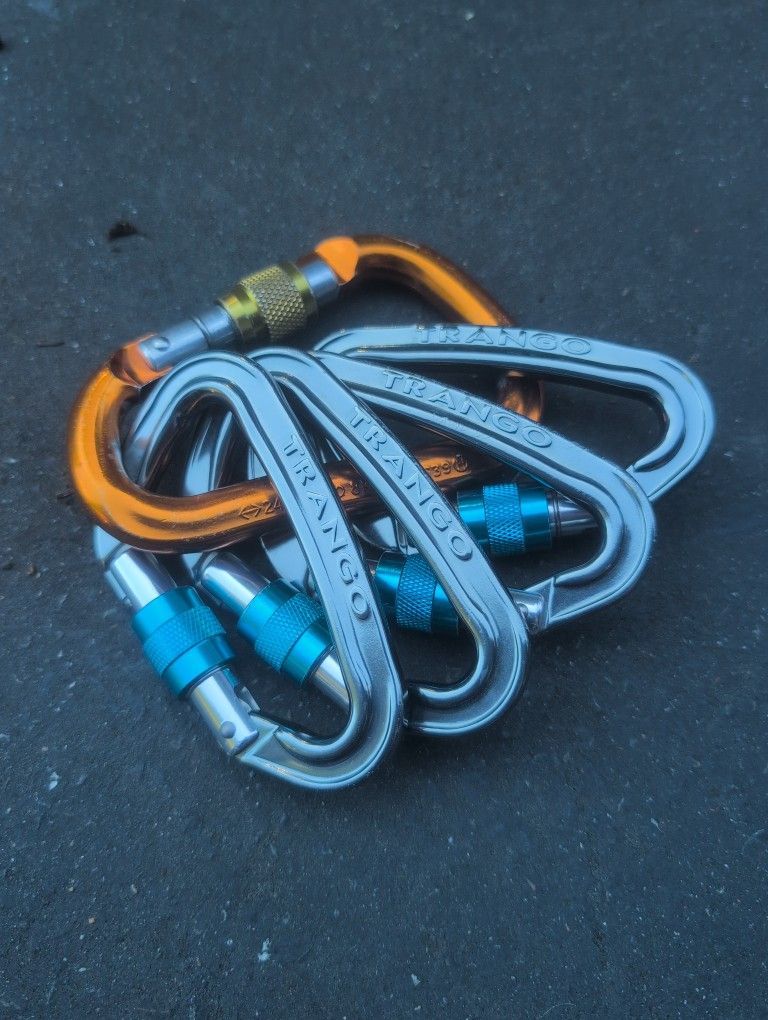 Trango React Screwlock Carabiners X 4