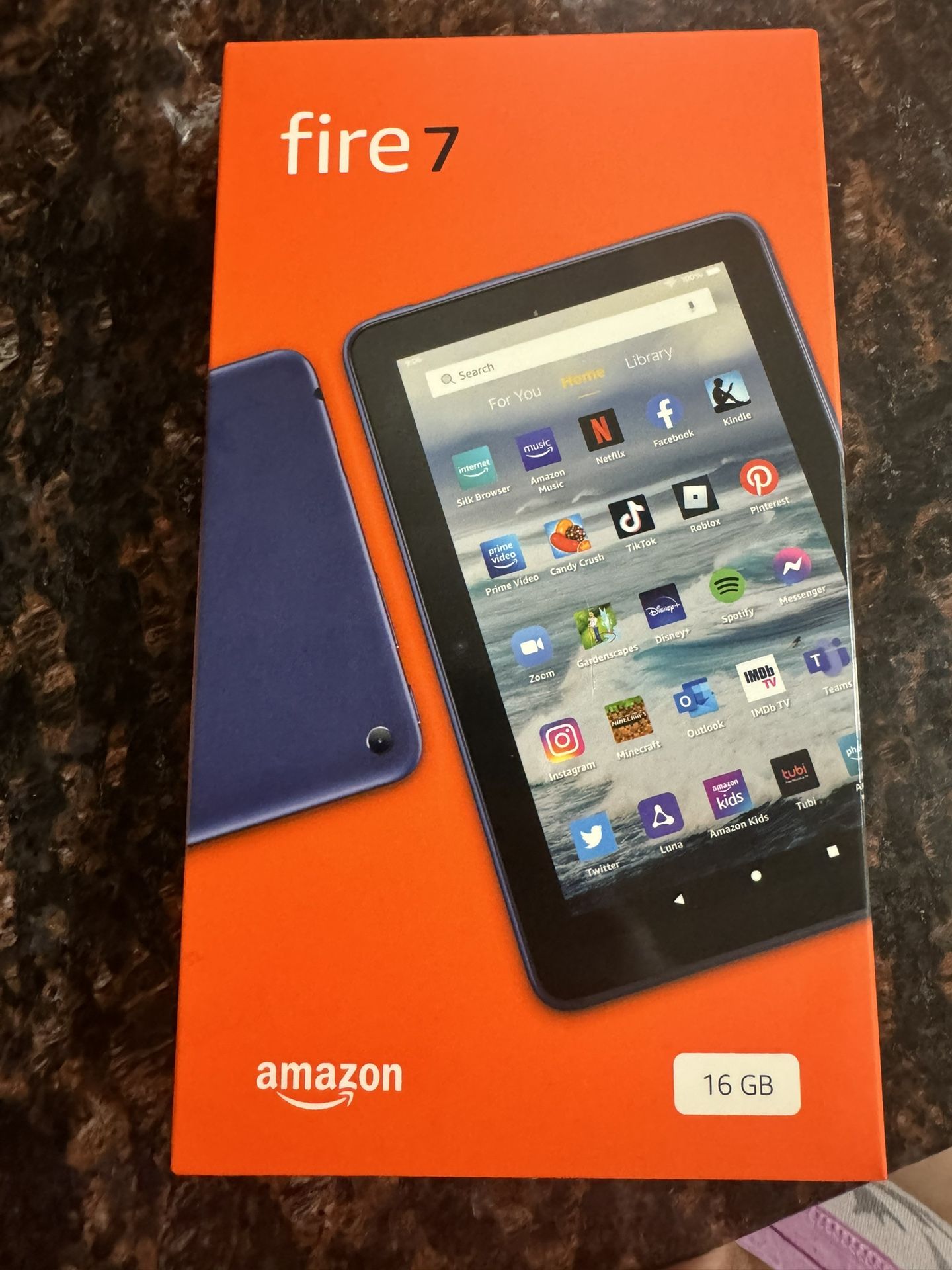 Amazon Fire 7 tablet, 7” display,