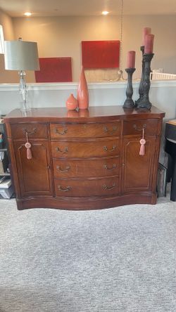 Moving sale— antique buffet table
