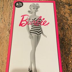 NIB Mattel 75th Anniversary Limited Barbie Doll Signature