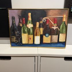 Original Painting With Frame