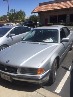 BMW 740 il year 98 8 cilinder working ok current plates