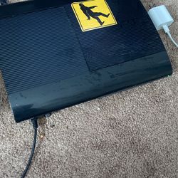 PS3 With 3 games On Hard Drive