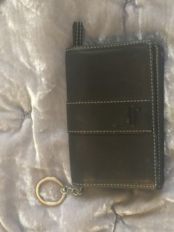 Coach leather small wallet