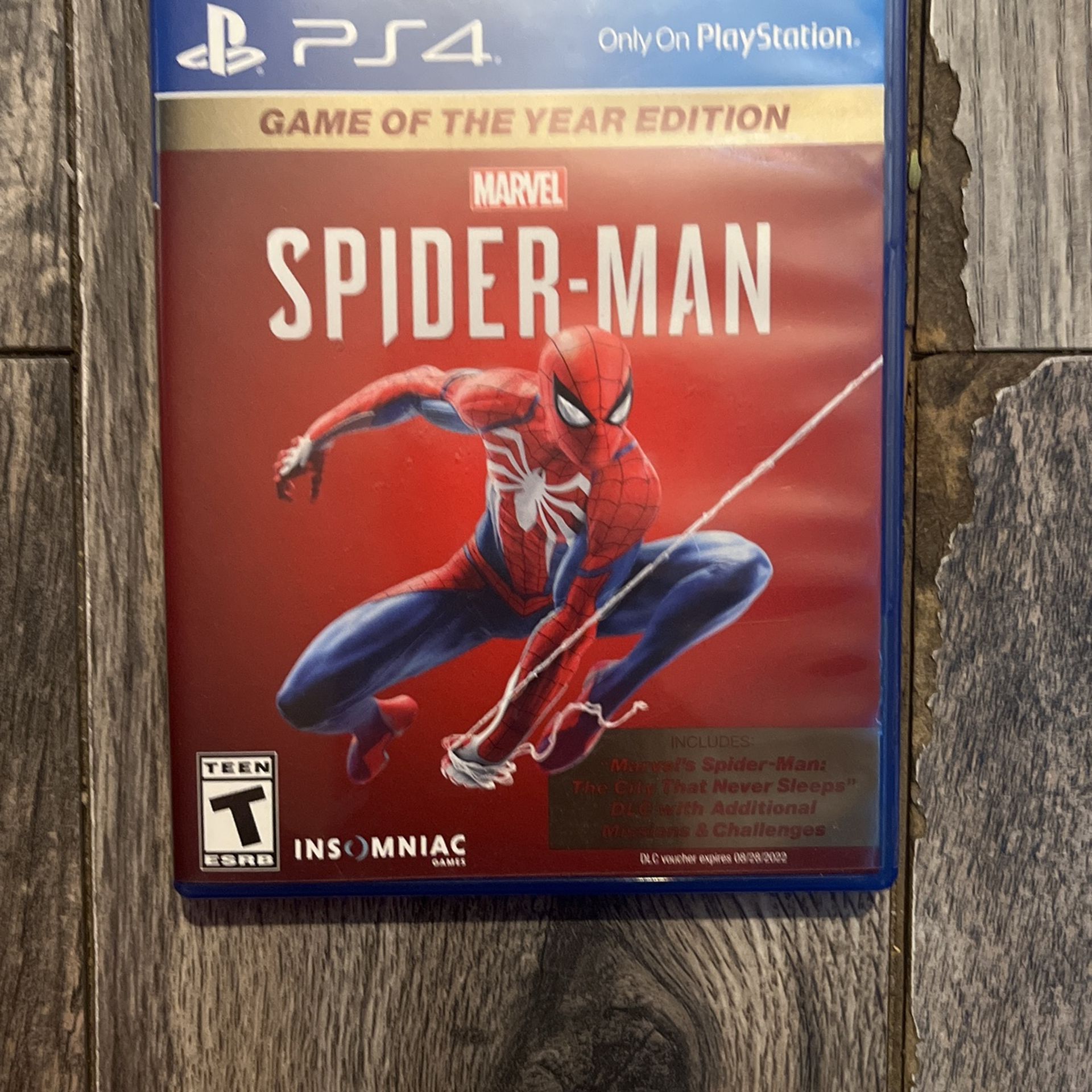 Spider-Man One Ps4 