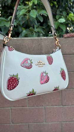 Strawberry coach purse