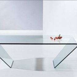 Italian Design Coffee Table Heavy Duty High Quality Thick Glass