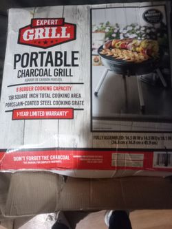 New Portable Charcoal Grill