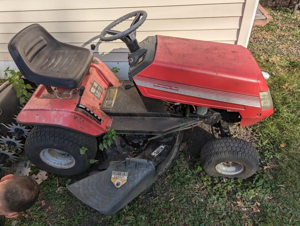 Montgomery Ward Lawn Mower Tractor