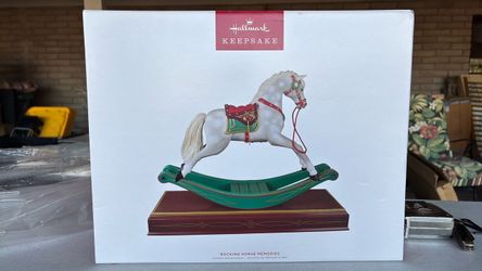 Hallmark keepsake, rocking horse memories