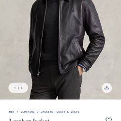 Men’s Ralph Lauren Lambskin Leather Jackets