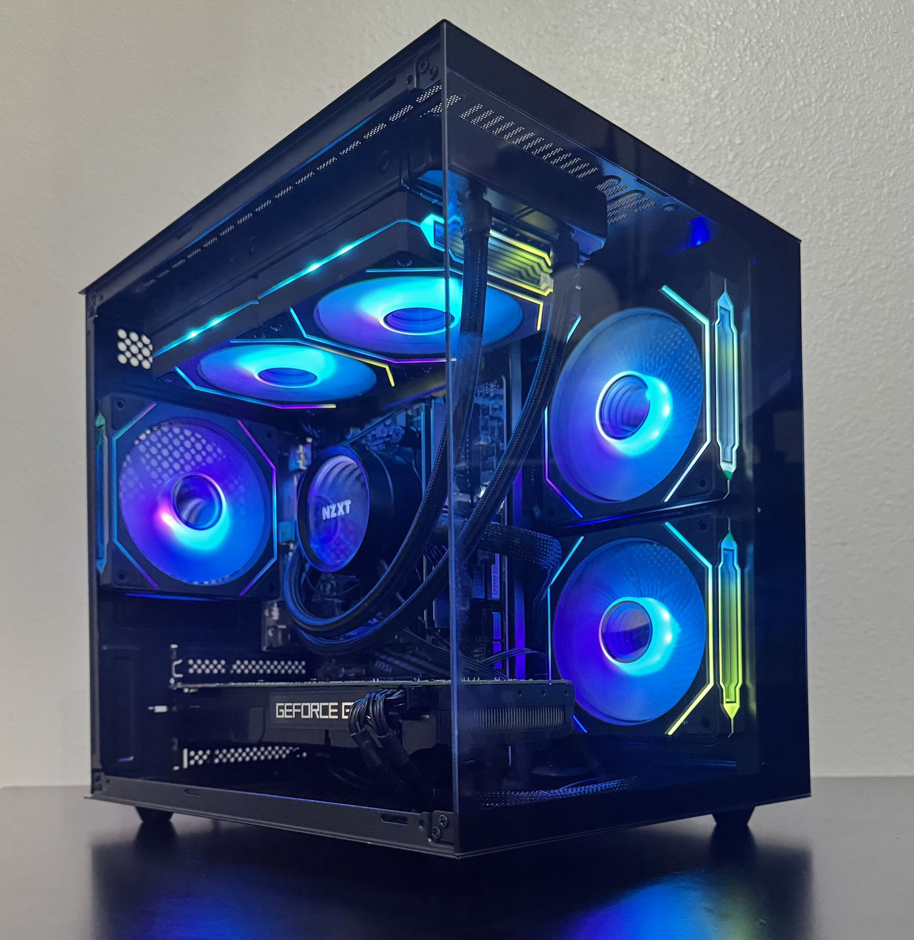 Powerful Micro Gaming PC - Ryzen 5 3600, 32Gb RAM, GTX 1080, 1Tb NVMe, Liquid Cooled - FiveM,COD,FN