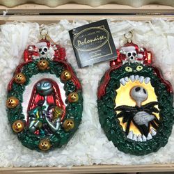 Polonaise Ornament Set  Nightmare Before Christmas 