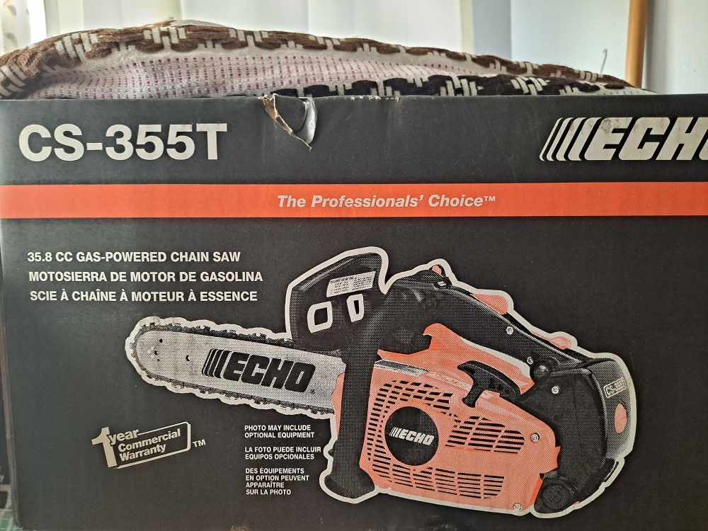 Echo Cs 355T Chainsaw 14" Bar New 