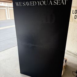 Wedding Seating Chart Board