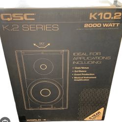 Qsc K10.2 New In Box