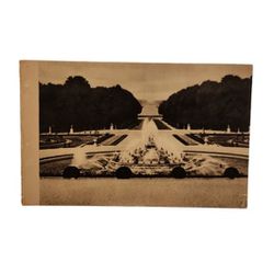 Vintage Versailles Le Bassin de Latone Latone Bassin Postcard