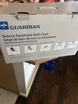 Deluxe aluminum bath chair