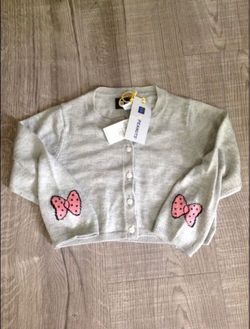 baby GAP + PEANUTS Baby Grey Cadigan & Beanie Set