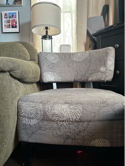 Grey Accent Chair