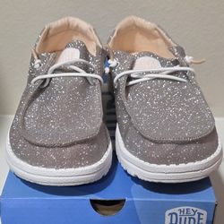 Glitter Hey Dude Shoes 30.00