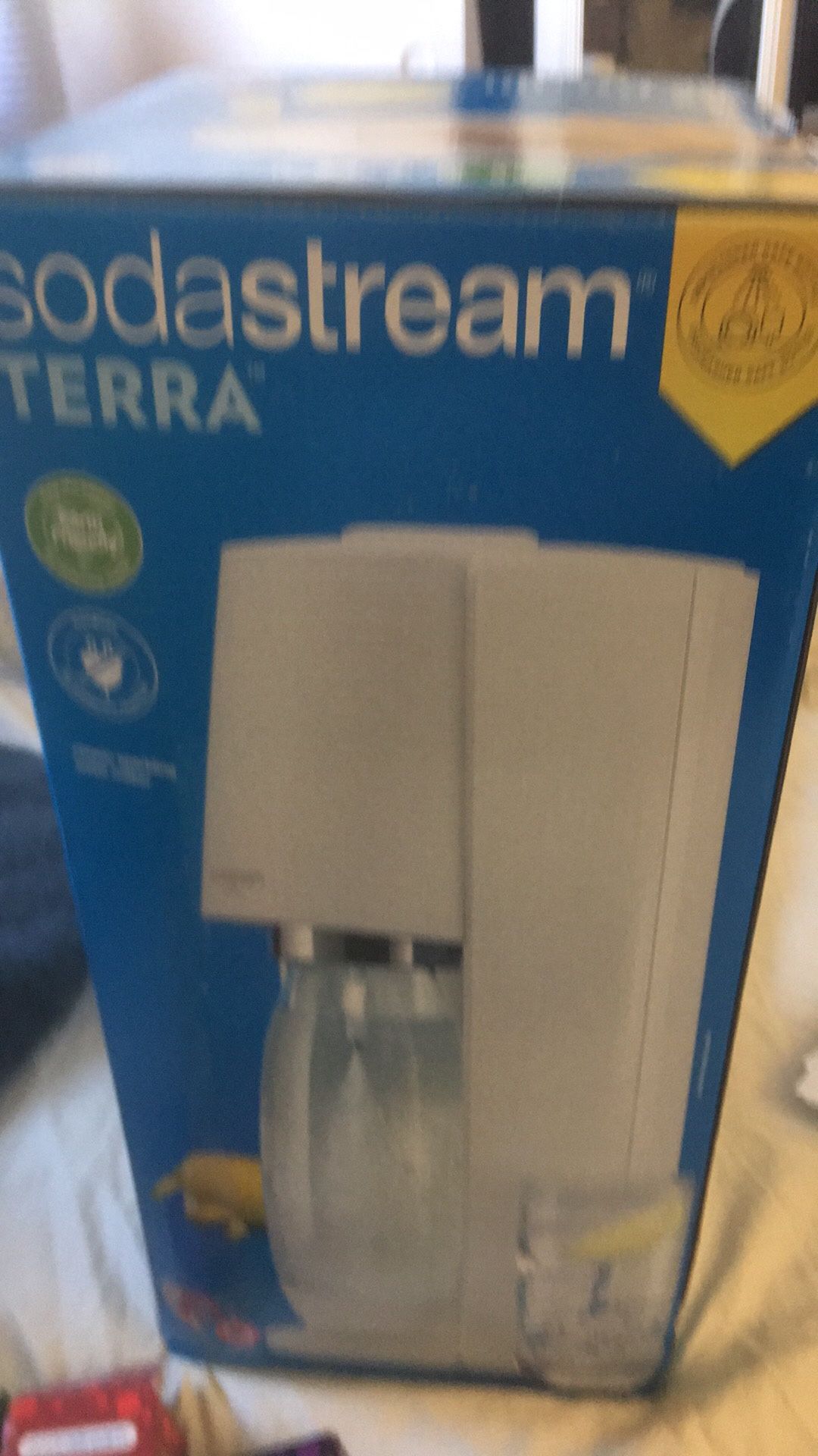 Soda Stream For Summer With Extra Flablor Bubbly And Sweets Mixed