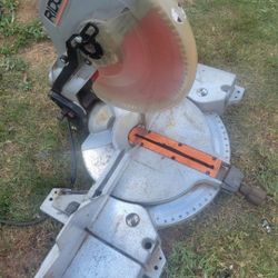RIDGID MITER SAW WORKS GREAT.  REDUCE TO. 100.00