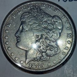 1885 Morgan Silver Dollar  $45 O.b.o